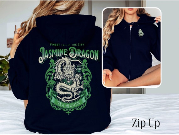 Zip up Hoodie Anime Hoodie Dragon Tea Shop Anime Girl Shirt Gift for Him Anime Streetwear Anime Fan Art Harakiri Kawaii Etsy UK