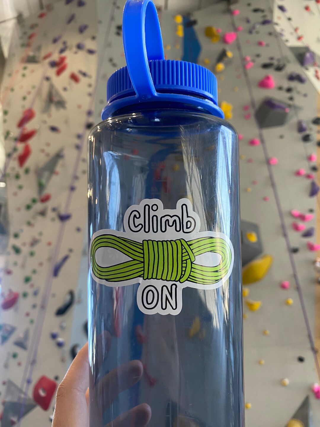 Rock Climbing Rope Sticker - Etsy