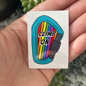 Pride Carabiner Sticker