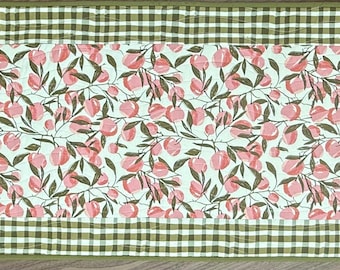 Spring Quilted Table Runner | Summer Table Runner | Quilted Runner | Table Topper |  Quilted Runner |Modern Table Runner | Handmade Gift