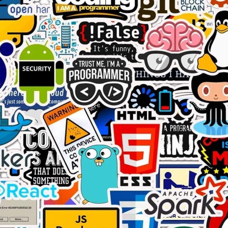 Developer Stickers - Etsy