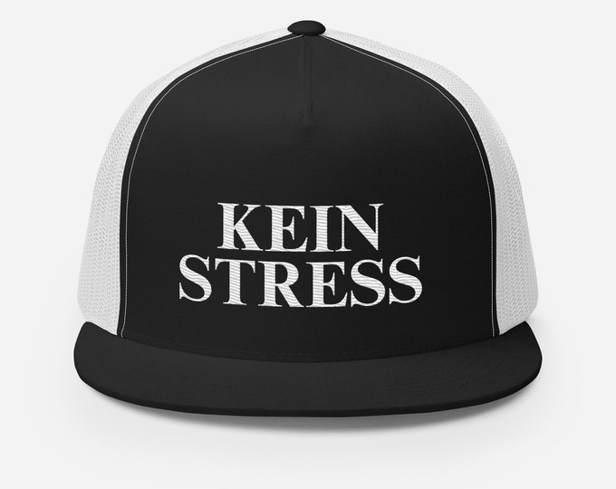 No stress cap hat