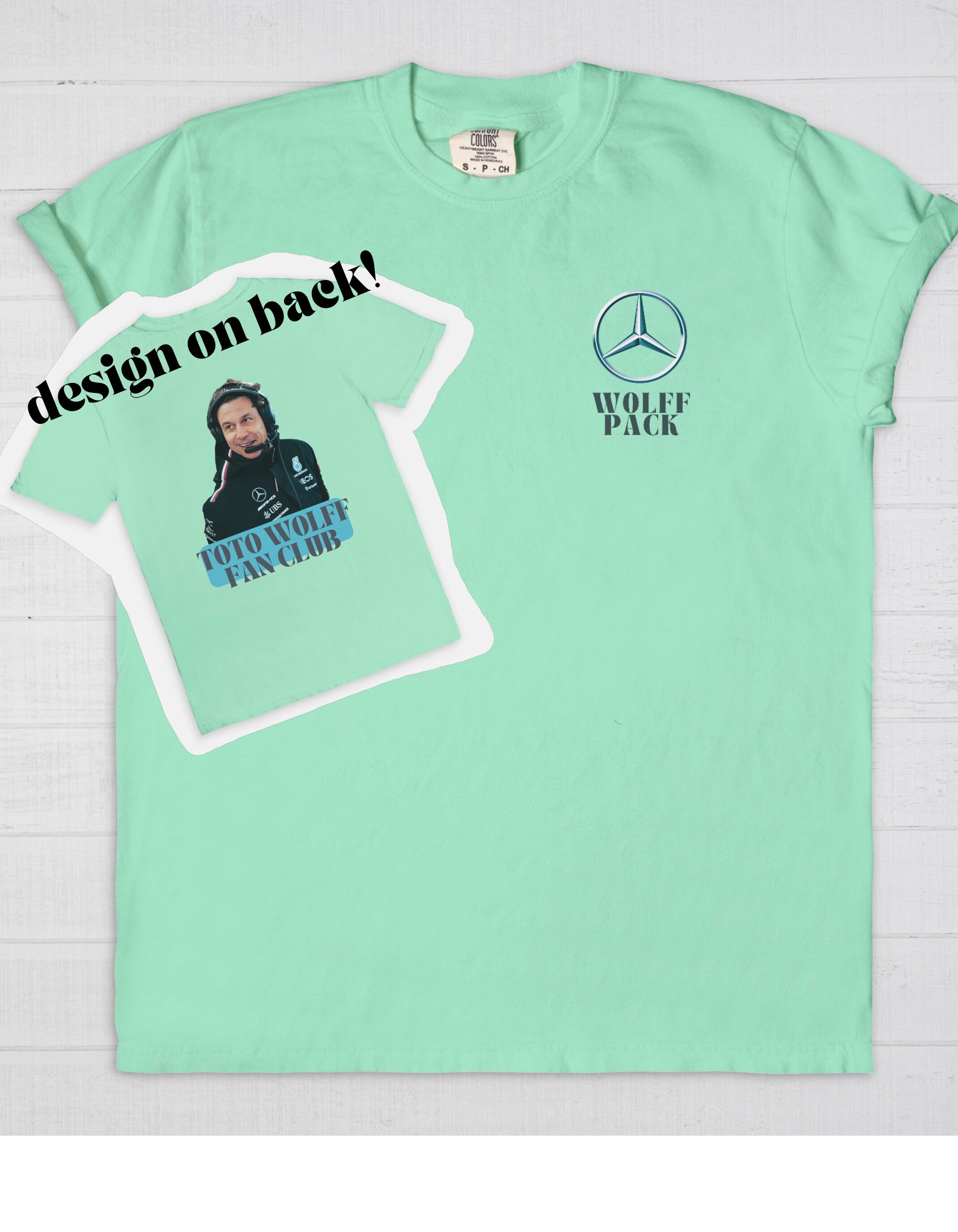 Toto Wolff Comfort Tee, Wolff Pack, Mercedes AMG F1 2023 cozy tee, Toto Wolff t shirt