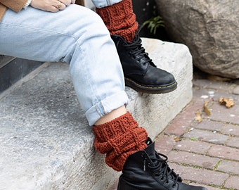 Crochet Leg Warmers Pattern: US English & Dutch (Digital Download)