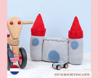 Haakpatroon: Play & Cuddle Castle (Nederlands en Engels)