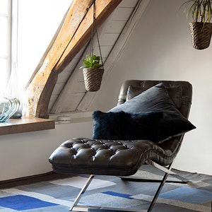 Graphischer Häkel-Teppich: Modernes Wohndekor (US & Niederländisch PDF)