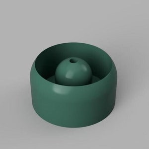 Gjutstångsbas 2" diameter (STL-filnedladdning)