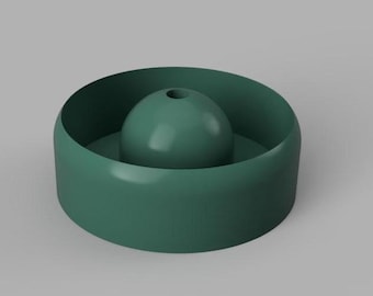 Sprue Base 4" Diameter (STL File Download)