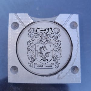 Custom Coin Graphite Mold Up to 40mm