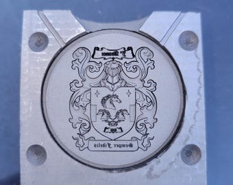 Custom Coin Graphite Mold Up to 40mm
