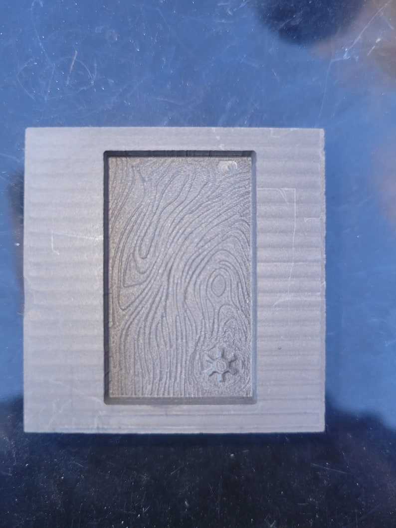 Beskar Ingot Graphite Mold image 1