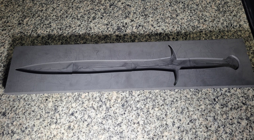 Custom Sword Graphite Mold Etsy