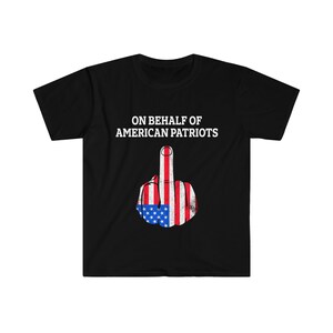On Behalf of American Patriots T-Shirt