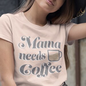 Unisex T Shirt Gift For Her Coffee T-Shirt For Mother&#39;s Day Gift for Mom Birthday Gift TShirt for Wife Gift