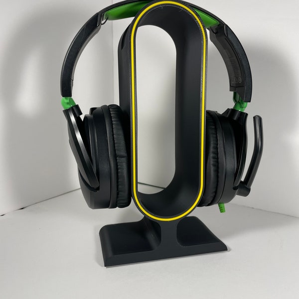 3D Printed Universal Desktop Headset Holder for Gaming Setup, Office Decor & PC Gaming Enthusiasts