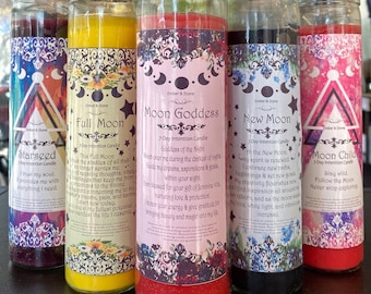 Moon Intention Candles