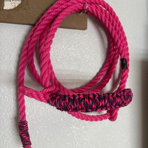 Pretty in Pink-cow halter