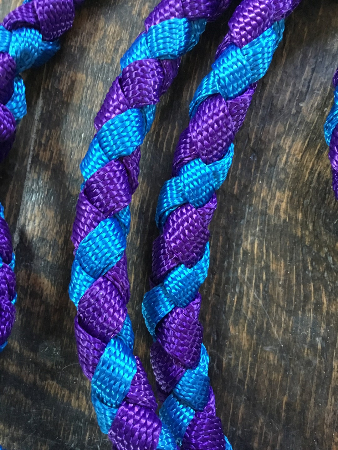 Mule Tape Lead Rope Blue and Purple - Etsy