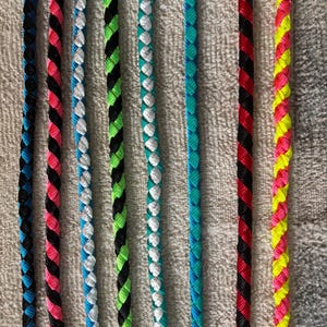 Blyrep - Handflätat muleband.