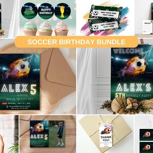 Football Birthday Party Bundle - Customize Your Event with this DIY Football Party Bundle