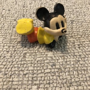 Lote de 5 figuras vintage de Mickey Mouse de Disney en PVC imagen 12