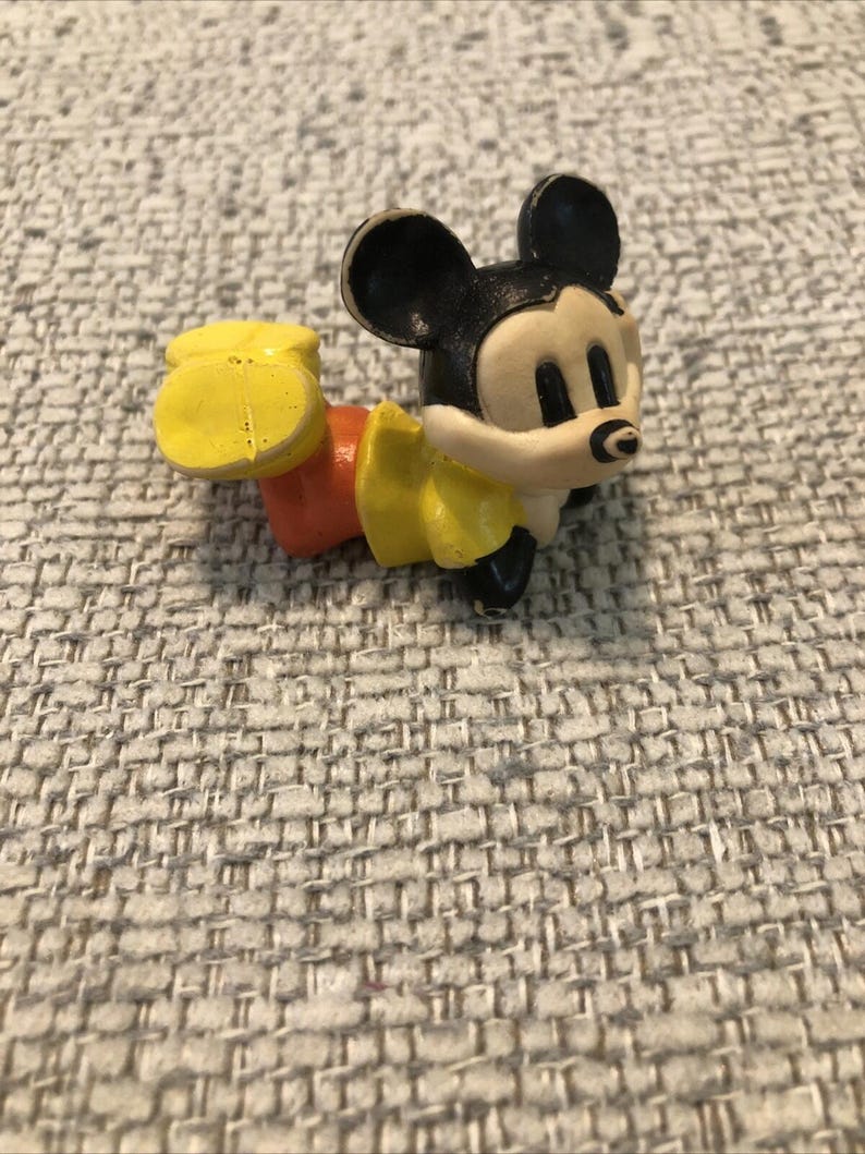 Lote de 5 figuras vintage de Mickey Mouse de Disney en PVC imagen 12