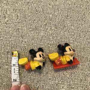 Lote de 5 figuras vintage de Mickey Mouse de Disney en PVC imagen 19