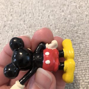 Lote de 5 figuras vintage de Mickey Mouse de Disney en PVC imagen 9