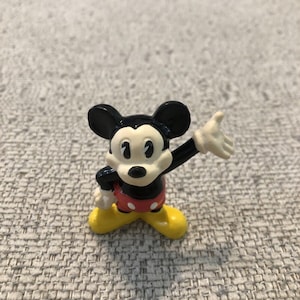 Lote de 5 figuras vintage de Mickey Mouse de Disney en PVC imagen 8