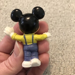 Lote de 5 figuras vintage de Mickey Mouse de Disney en PVC imagen 11