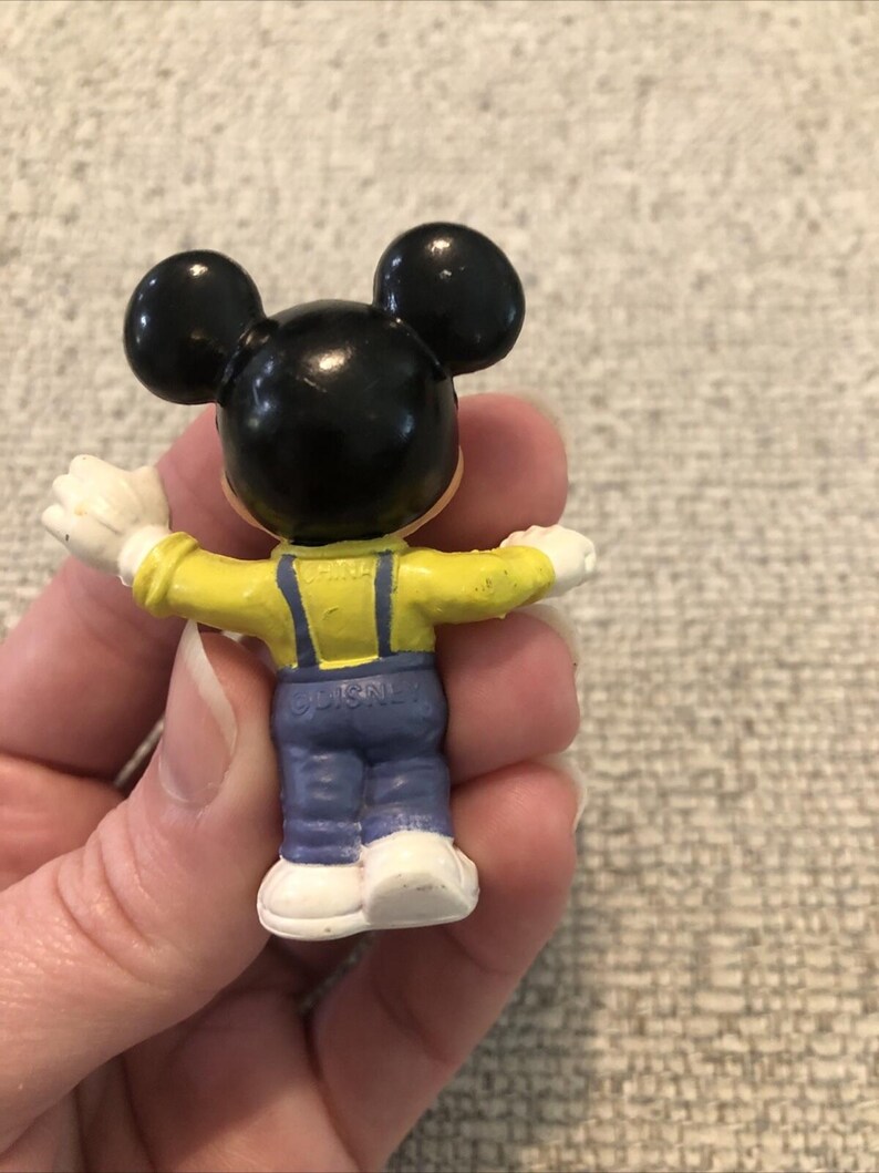 Lote de 5 figuras vintage de Mickey Mouse de Disney en PVC imagen 11