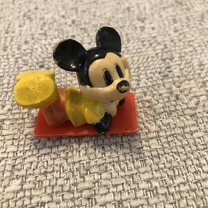 Lote de 5 figuras vintage de Mickey Mouse de Disney en PVC imagen 14