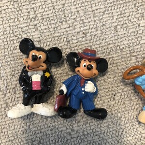 Vintage Walt Disney Applause Mickey Mouse PVC figures. Lot Of 5 1980's & 1990's image 12