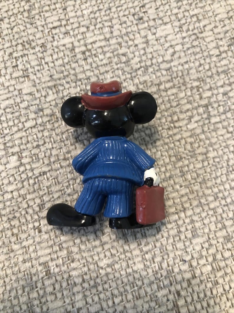 Vintage Walt Disney Applause Mickey Mouse PVC figures. Lot Of 5 1980's & 1990's image 18