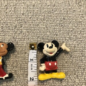 Lote de 5 figuras vintage de Mickey Mouse de Disney en PVC imagen 18