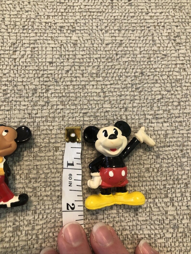 Lote de 5 figuras vintage de Mickey Mouse de Disney en PVC imagen 18