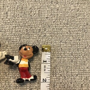 Lote de 5 figuras vintage de Mickey Mouse de Disney en PVC imagen 17