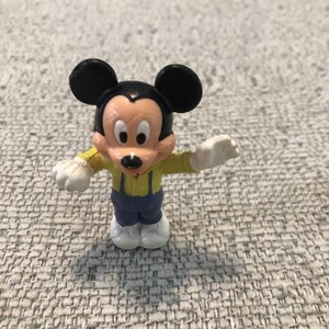 Lote de 5 figuras vintage de Mickey Mouse de Disney en PVC imagen 10
