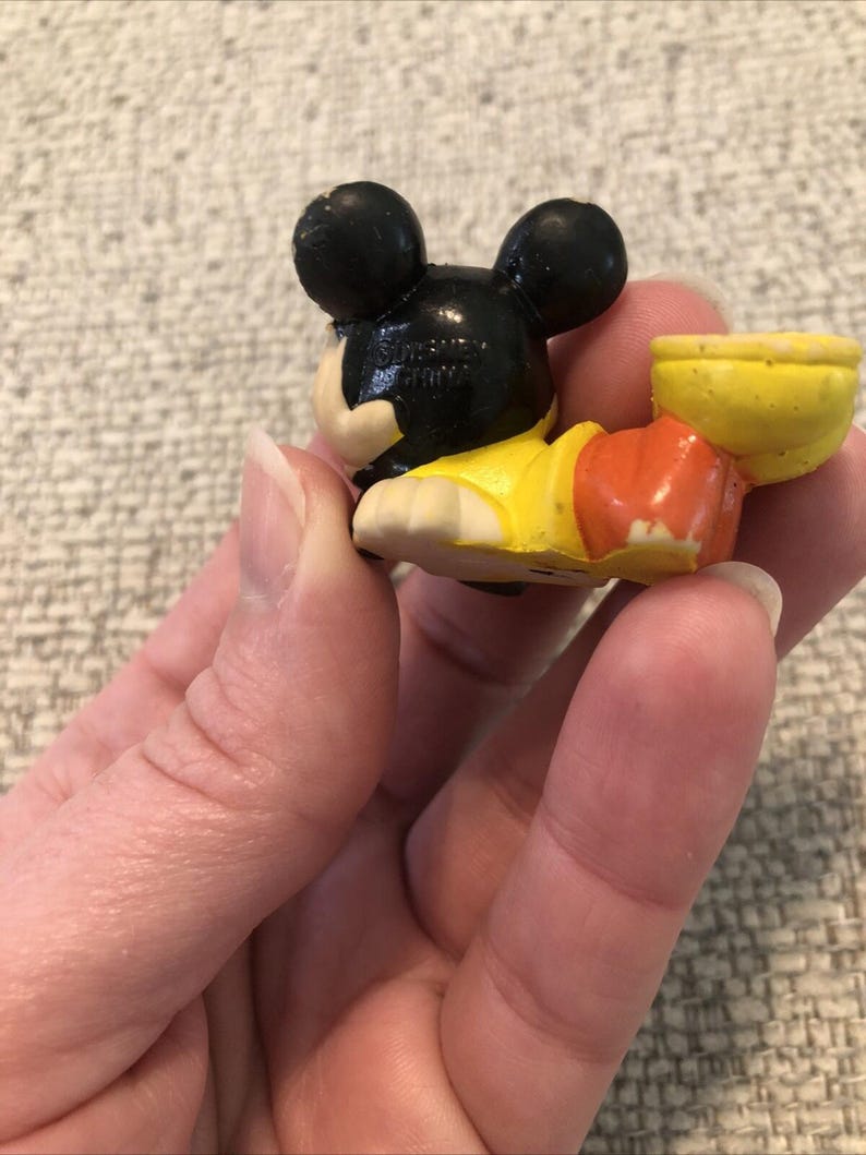 Lote de 5 figuras vintage de Mickey Mouse de Disney en PVC imagen 13