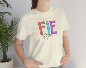 FIE Squad - #1 T-Shirt Brand Bella-Canvas Unisex Short Sleeve Tee (available in 10 colors!) School Isd Sped Diag Evaluator