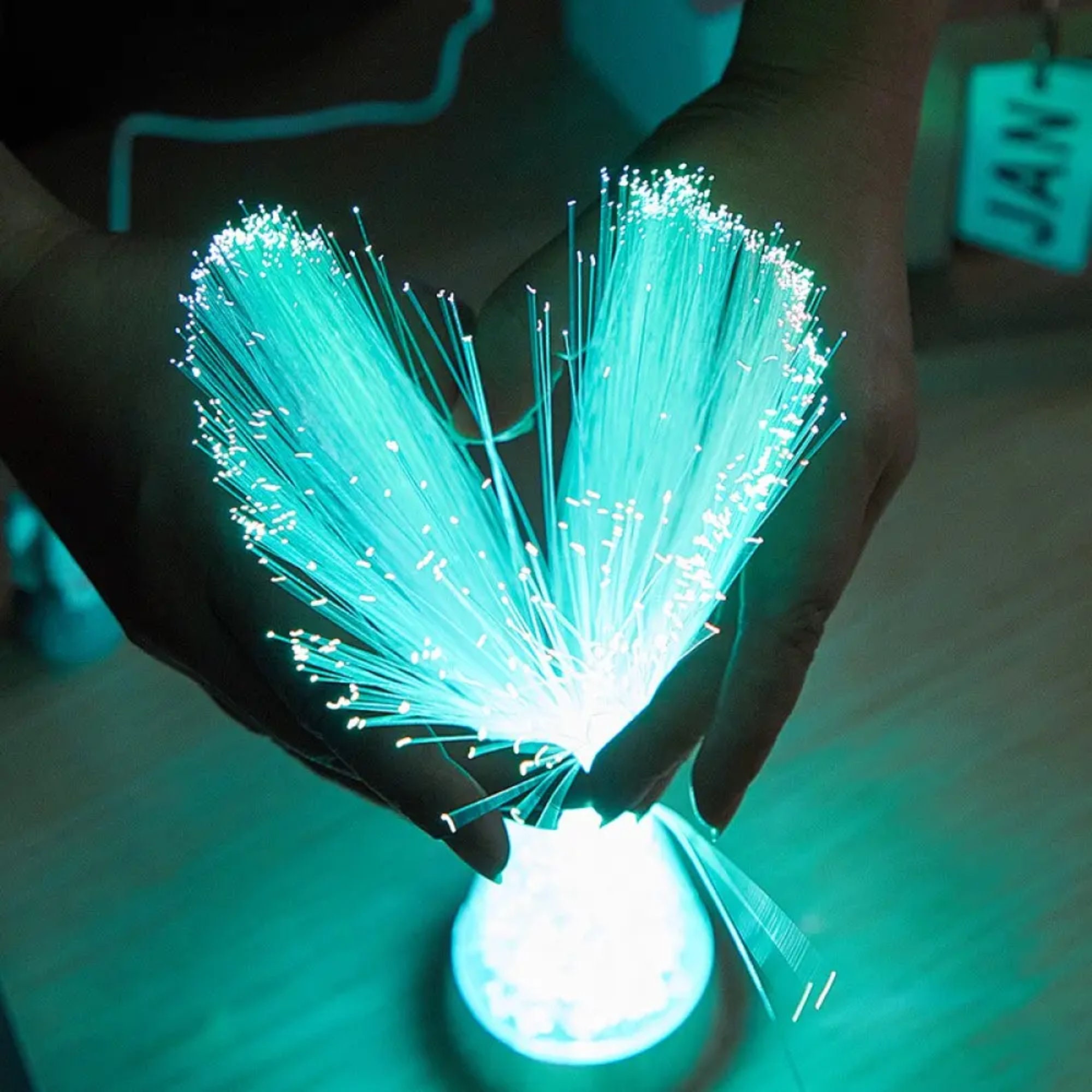 WEUVEB 1Set DIY Fiber Optic Light Science Kit Stem Experiment Hands On Physics Learning Toy