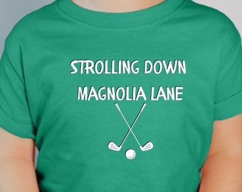 Masters Toddler T-shirt, Little golf fan, Augusta toddler tee, Toddler golf shirt, Masters shirt for baby