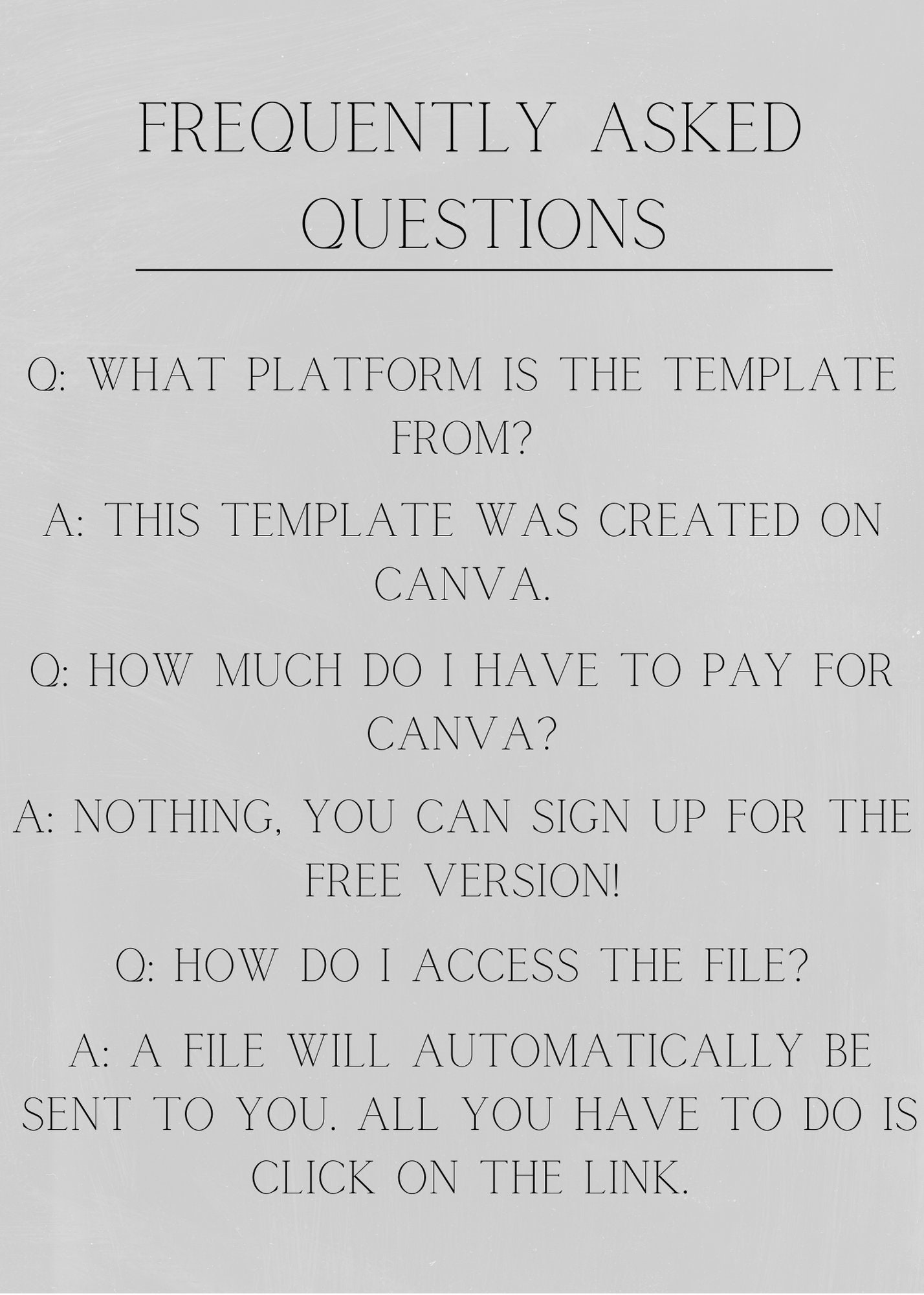 Black and White Thank You Card - Etsy