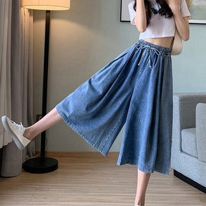 Pull on jean capris hotsell