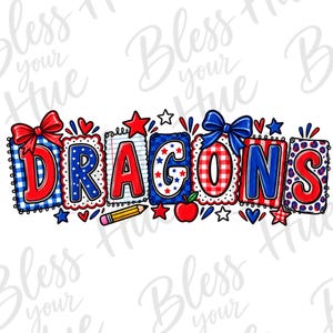Dragons Patchwork | PNG Digital Design| Digital Download | Instant Download | Digital Design | Sublimation | DTF Compatible