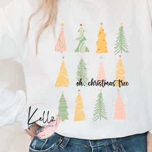 Oh, Christmas Tree | PNG Digital Design| Digital Download | Instant Download | Digital Design | Sublimation