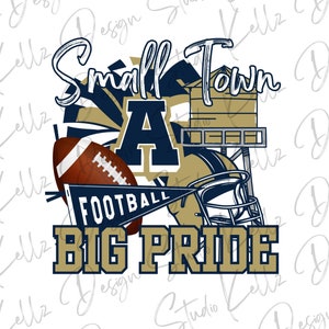 Small Town BIG PRIDE | PNG Digital Design| Digital Download | Instant Download | Digital Design | Sublimation