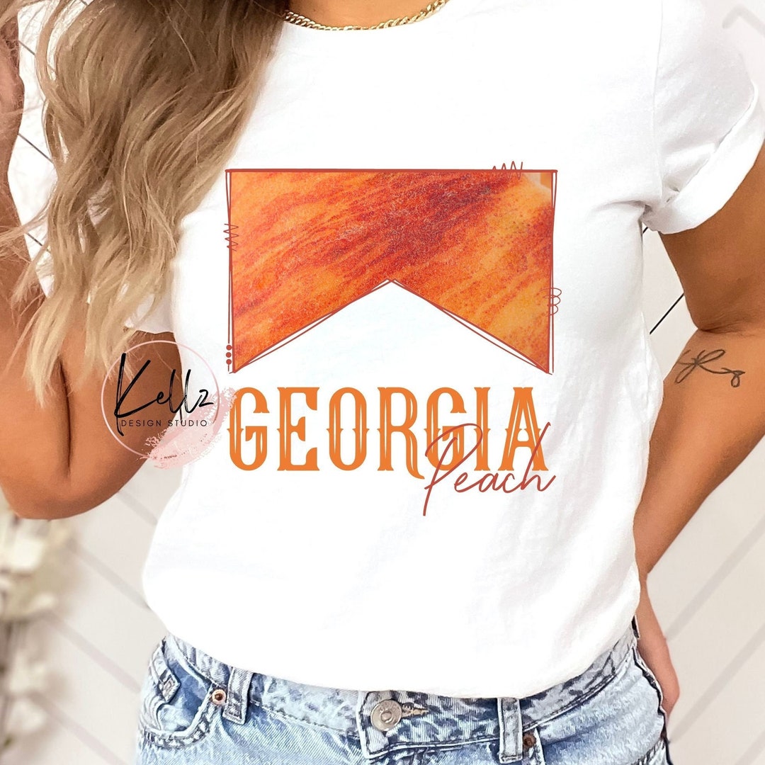 Georgia Peach PNG Digital Design Digital Download Instant - Etsy