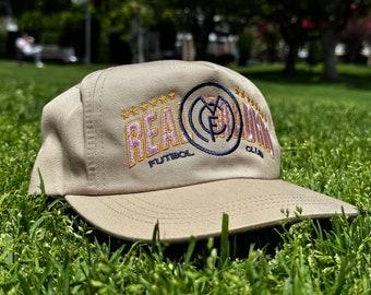 Vintage Style Madrid FC SnapBack Hat