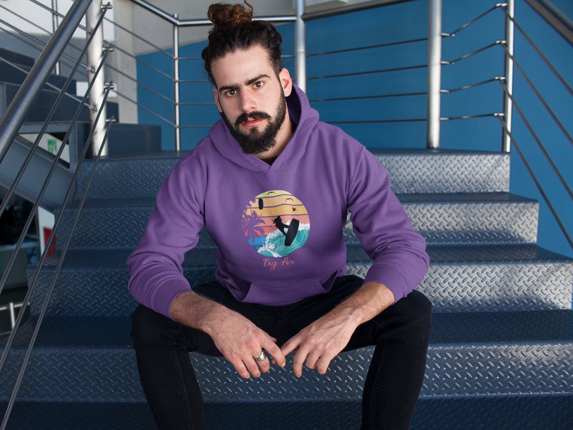 Kitesurfing Hoodie Etsy Canada